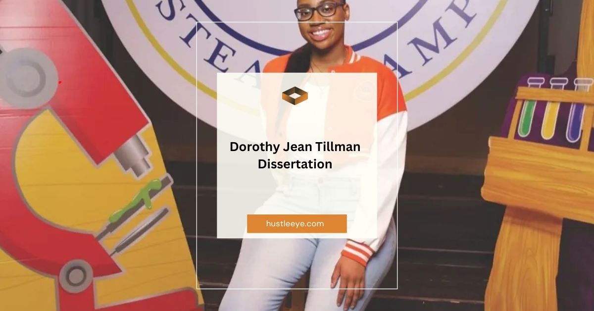 Dorothy Jean Tillman Dissertation