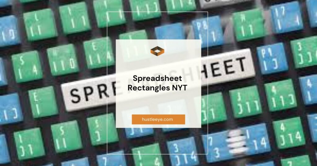 Spreadsheet Rectangles NYT