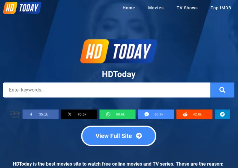 Key Features of HDTodayTV: