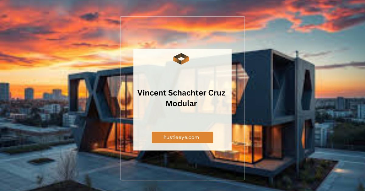 Vincent Schachter Cruz Modular: Revolutionizing Modern Architecture